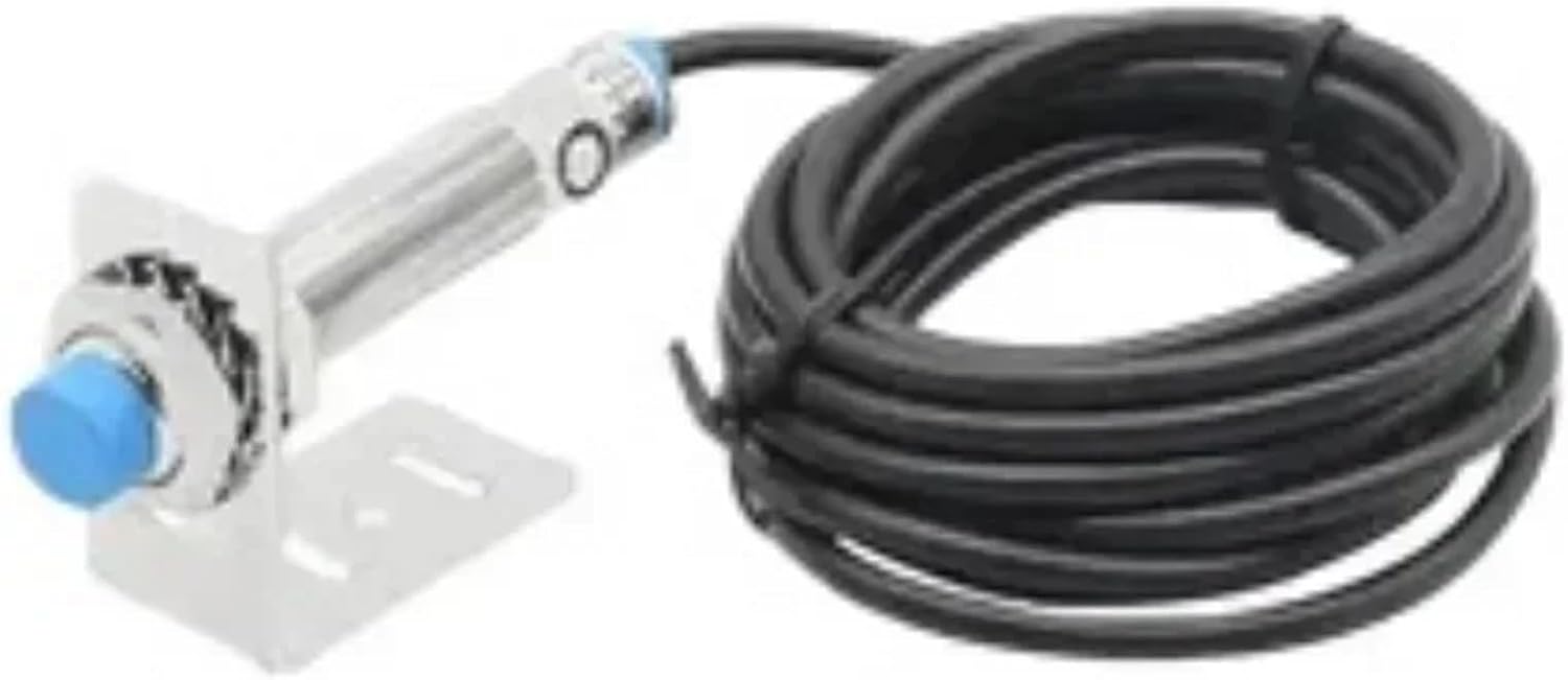 LJC12A3 M12 Capacitive Proximity Switch DC 3-Wire LJC12A3 Serise Inductive Proximity Sensors PNP NPN DC 6V-36V AC 90-250V (Color : LJC12A3-2-Z BY, Size : With bracket)