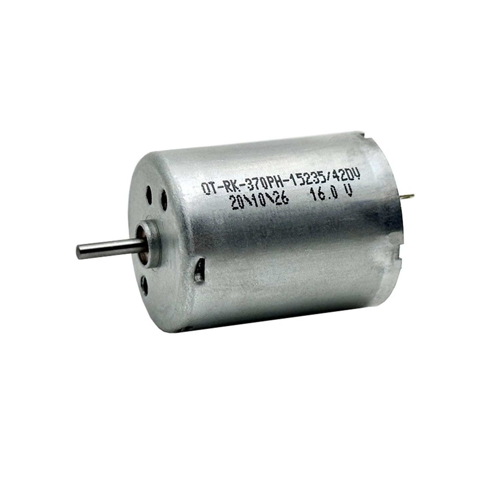 Automatic Gate Opener, RK-370PH-15235 Micro 370 Motor DC 6V 9V 12V 16V 9200RPM Mini 24mm Round Carbon Brush Electric DIY Hobby Toy Model Air Pump