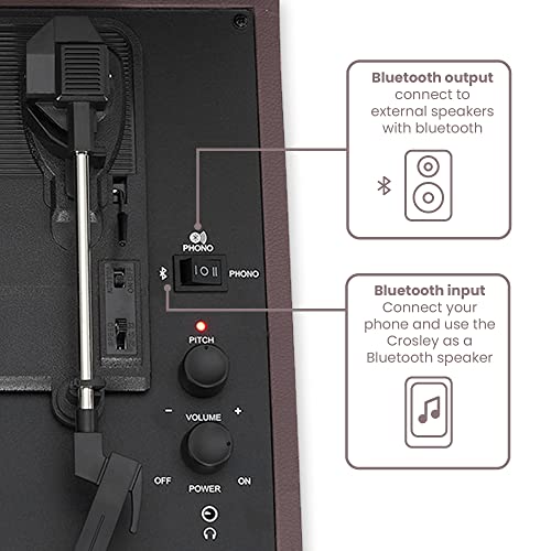 Crosley Cruiser Plus Platine Vinyle – Tourne Disque – Tourne Disque Vinyle – Platine Vinyle Bluetooth – Platines Vinyles… - Les Beatles, Paul McCartney, John Lennon, RIngo Starr, George Harrison Crosley Cruiser Plus Platine Vinyle - Tourne Disque - Tourne Disque Vinyle - Platine Vinyle Bluetooth - Platines Vinyles… – Image 7