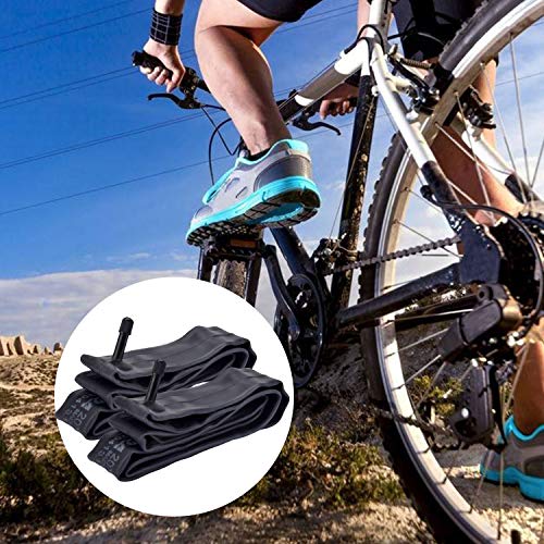 B.LeekS 2 pacotes 26x1.90/1.95/2.10/2.125 tubos de bicicleta válvula Schrader BMX tubos internos de