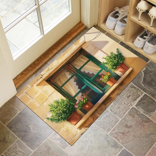Tapis de porte robuste 90x140cm pour une entrée extérieure durable - 2