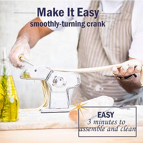 Sailnovo PASTA A-1 Maker Machine, 180 Roller Pasta Maker thumb #4