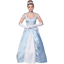 Wicked Costumes  Adult Women s Sweet Cinders Fancy Dress Costume   Fairytale Princess Outfit