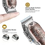 RESUXI Hair Clippers for Men with Barber Trimmer Set ,Professional Haircut Clippers for Hair Cutting Grooming Kit…