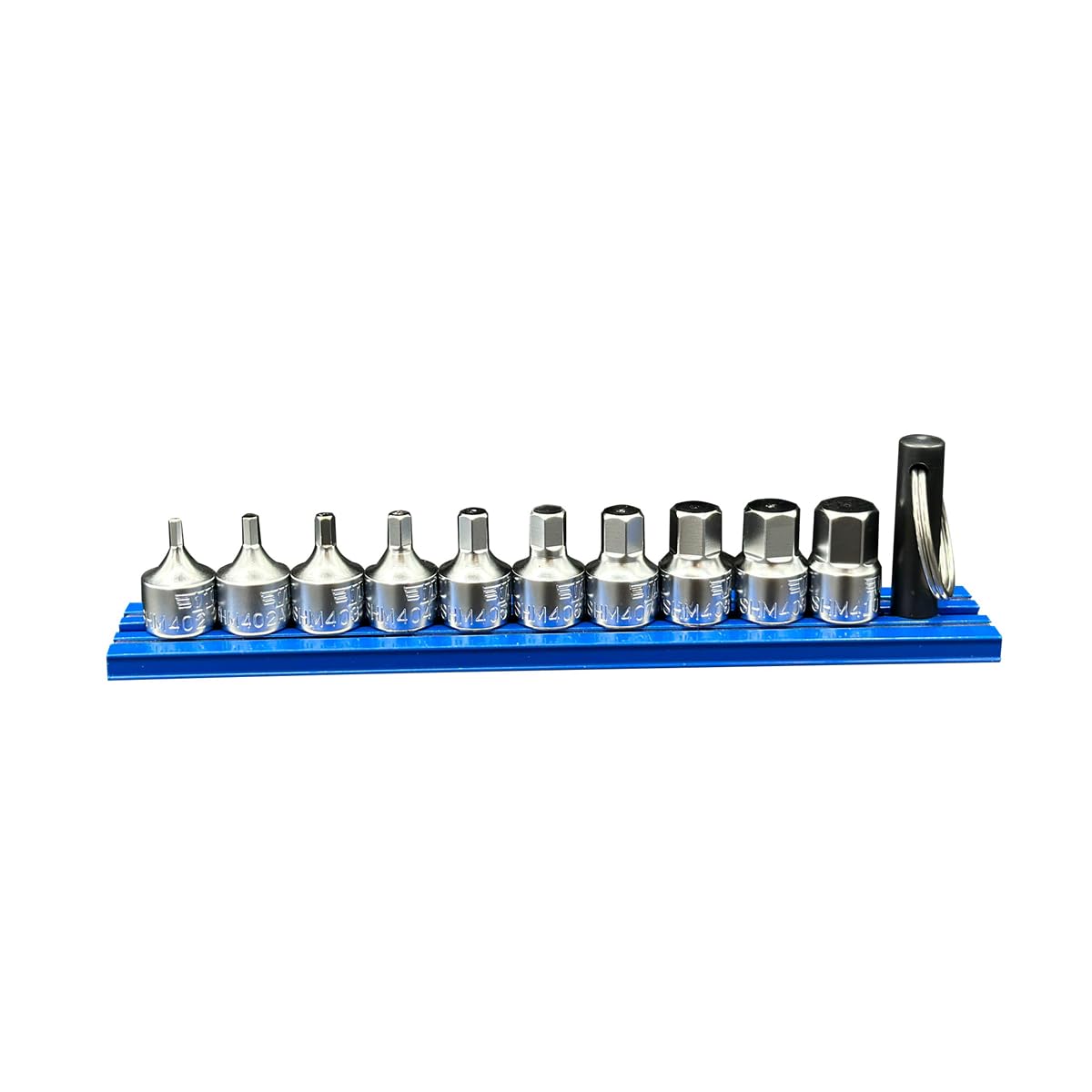 10 PC. 1/4 IN DR. STUBBY HEX METRIC DRIVER SET W/MAGRAIL - Amazon.com