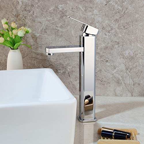 Robinet de bassin mélanger LWX chromé pour lavabo de salle de bain