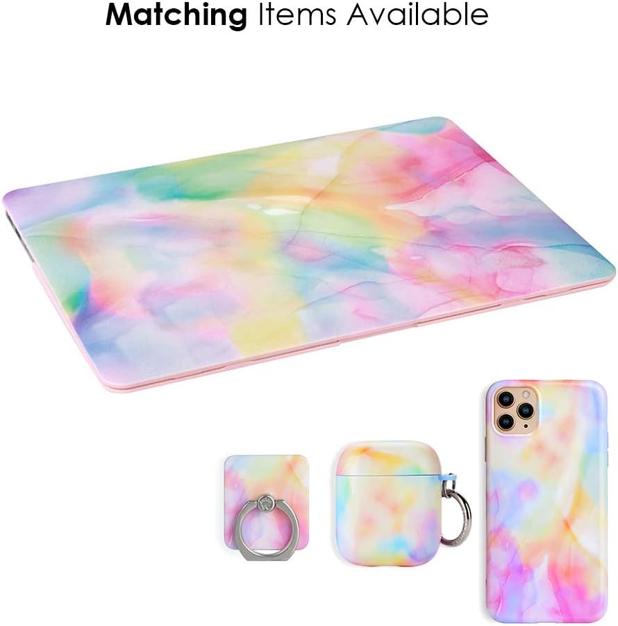 Velvet Caviar MacBook Pro 13インチケース パステルヒッピータイダイ