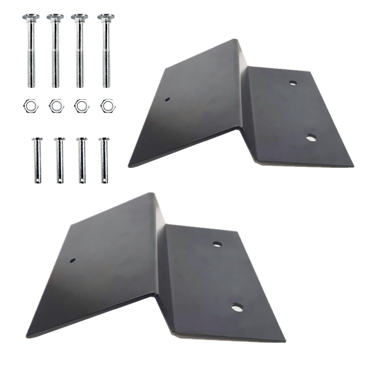 Amazon.com: Truck and Trailer Loading Ramp Kit Black with 2 x 8 Lumber ...