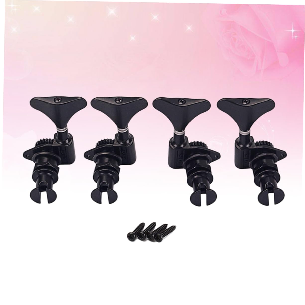 Clavijas de Afinación para Ukelele Gc117 2l 2r de Metal Negro