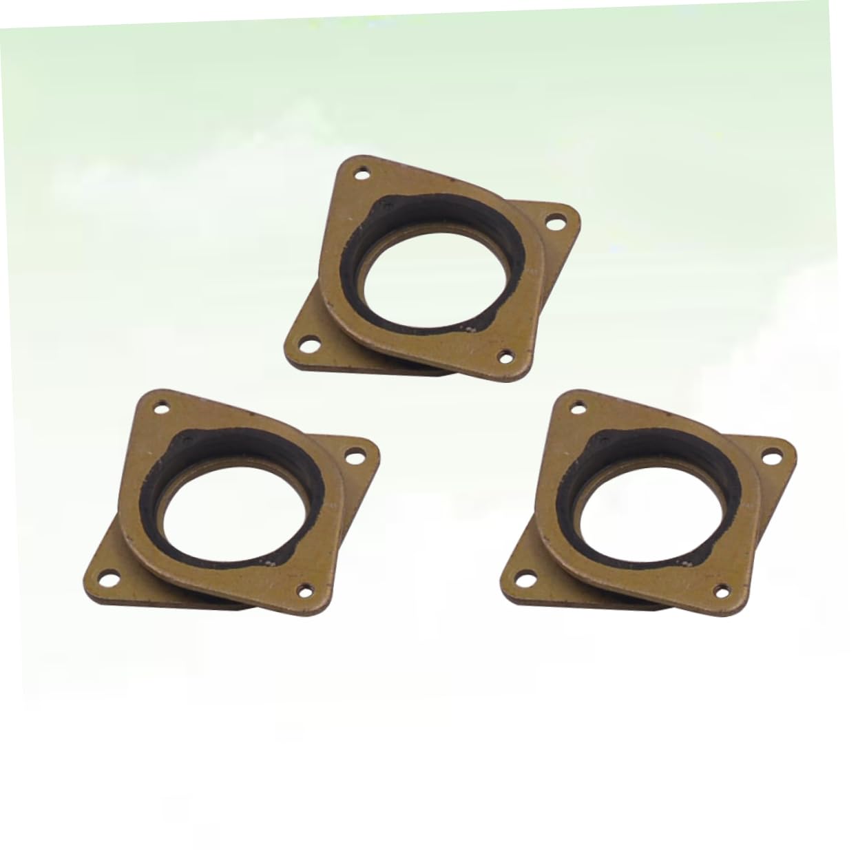 CIYODO Motor Vibration Damper 3pcs Steel Rubber Absorber Pad Damping Blanket for Speaker
