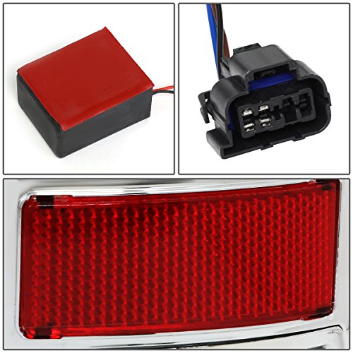 Image of DNA MOTORING TL-GMCSIE07-LED-CH-CL LED Tail Light Assembly Driver & Passenger Side [Compatible with 07-14 GMC Sierra 1500 2500HD 3500HD]