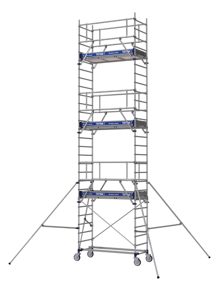Echafaudage roulant en aluminium - Totem 2 Line 180.