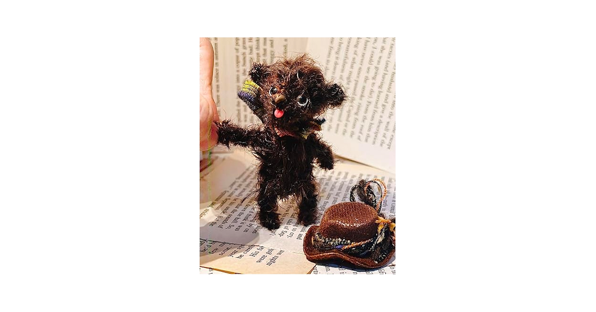 ビンテージ風 テディベア 茶系 アンティーク風 アートドール モールベア アンティーク風ベア | ハンドメイド テディベアのお店 セオドール