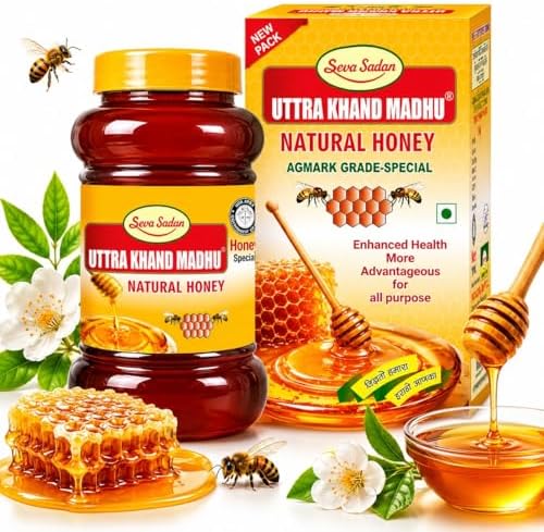 Seva Sadan Uttrakhand Madhu Natural Honey - 500 G