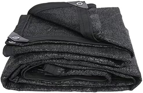 HomeABCShade Cloth Sunblock Mesh 90% UV Resistant Net for Garden Flower Plant Pond Garage,10ft x 13ft,Black