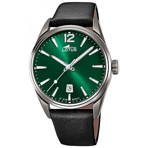 Montre analogique Lotus homme pour un style classique et élégant en cuir