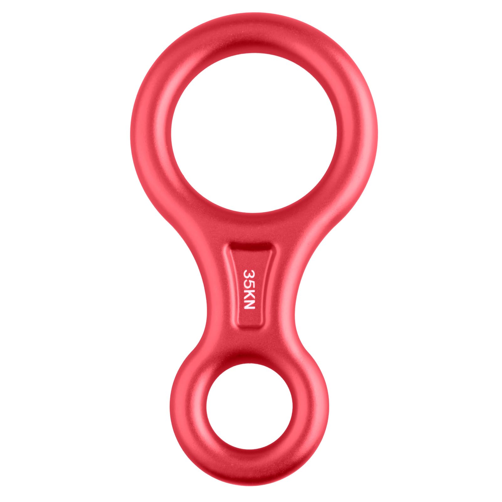 Azarxis 35 kN 50 kN Climbing Rescue Figure 8 Descender Large Bent-Ear Rigging Plate Heavy Duty & High Strength Rappel Device Equipment for Rappelling