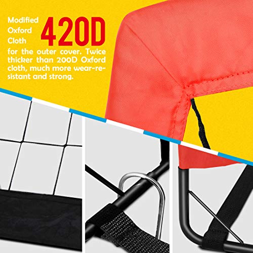 Dimples Excel Portable Soccer Goal Kids Soccer Net for Backyard 6\'x3\', 1 Pack