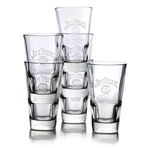 Preisvergleich Produktbild 6 Stück Jim Beam Longdrinkgläser