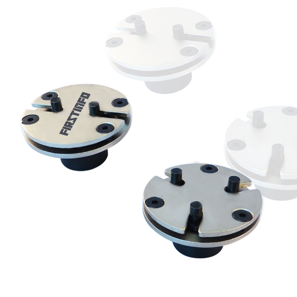 FIRSTINFOUniversal 2&3 Pin Adjustable Auto Disc Brake Pad Caliper Piston Wind/Rewind Back Replacement Tool w/ 3/8" Square