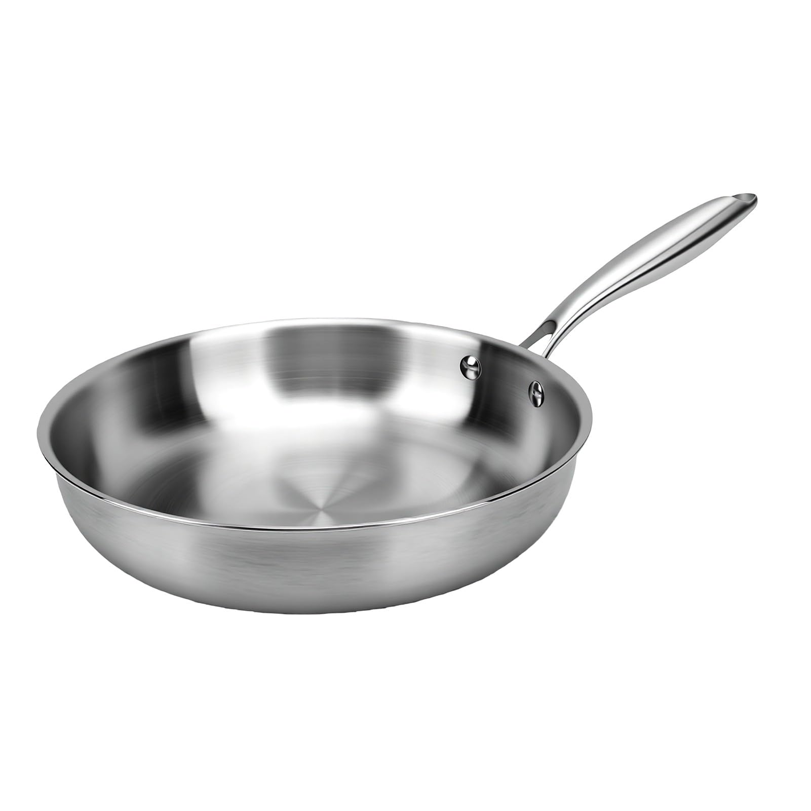 Ausla Padella in Acciaio Inossidabile 304, 28cm Antiaderente