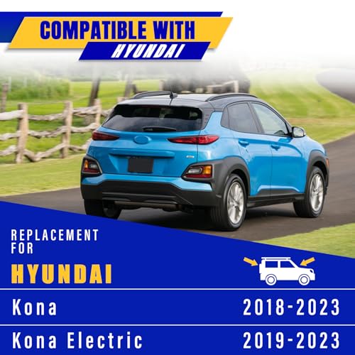 Image of 3 wipers Replacement for 2018-2023 Hyundai Kona /2019-2023 Hyundai Kona Electric, Windshield Wiper Blades Original Equipment Replacement - 26 inch /16 inch /11 inch (Set of 3) U /J HOOK