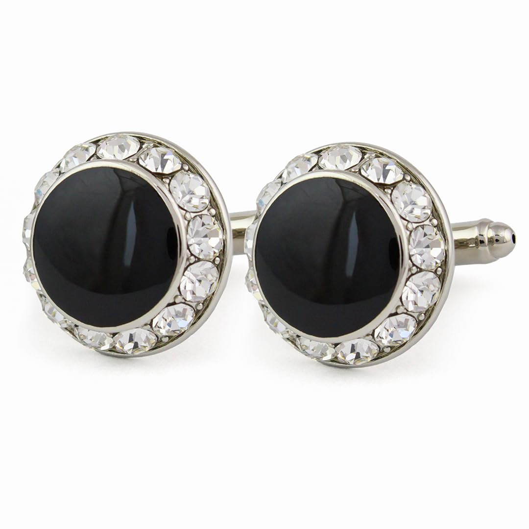 Peluche Crystal and Stone Cufflinks for Men (B078W9LMB2) Amazon Price History, Amazon Price Tracker