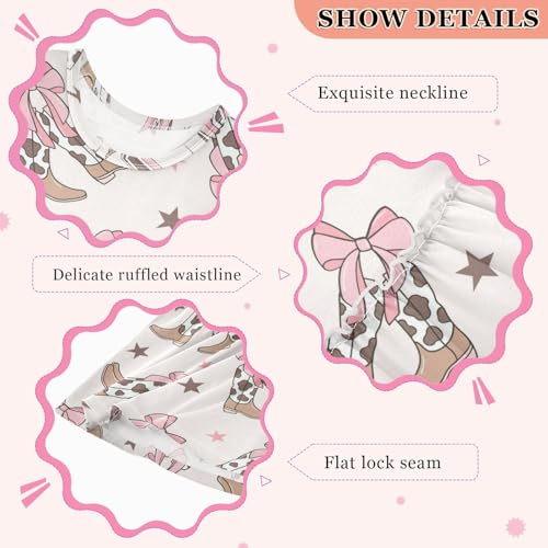 Caikeny Girls Dress Pizza Bacon Kids Toddler Clothes Casual Dress Summer 2T3