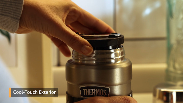 Thermos King Food Container, Stainless Steel : Amazon.nl: Home