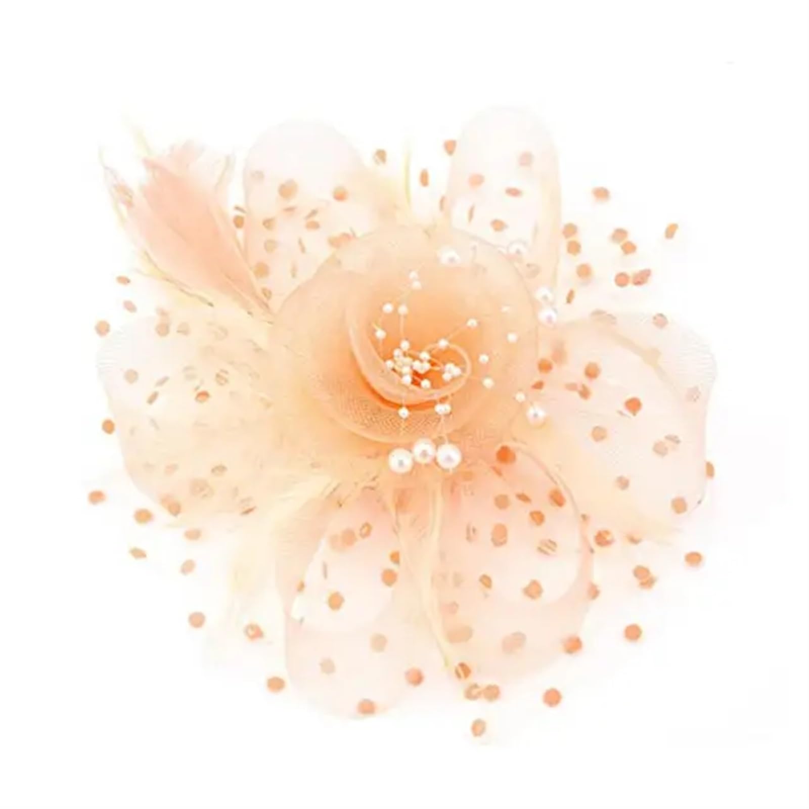 UALXPAO Wedding Hats Party Fascinator Headdress Wedding Headwear Bridal Hair Accessories for Tea Party,Weddings(Color7)