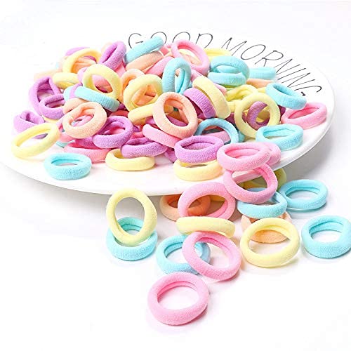 MANODHRUVA Mini Hair Rubber Bands Multi Bright Colored Elastic Cotton Stretch Hair Ties Ponytail Holder. For Baby Girls. (Light 100 Pcs) (B09D4QZ3QF) Amazon Price History, Amazon Price Tracker
