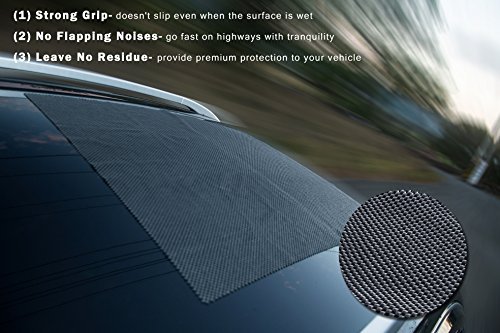 Acery CAR ROOF CARGO CARRIER MAT premium with Universal Size Cushioned Layer Non-slip Heavy Duty Protective Mat Rack Pad for Car Truck Van Carrying SUV kayak Cargo Bags Bikes Paddle Surfing Board