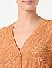VILIMIA KIW S/S V-hals midiklänning, Cathay Spice/Aop: kiw, 38 #1