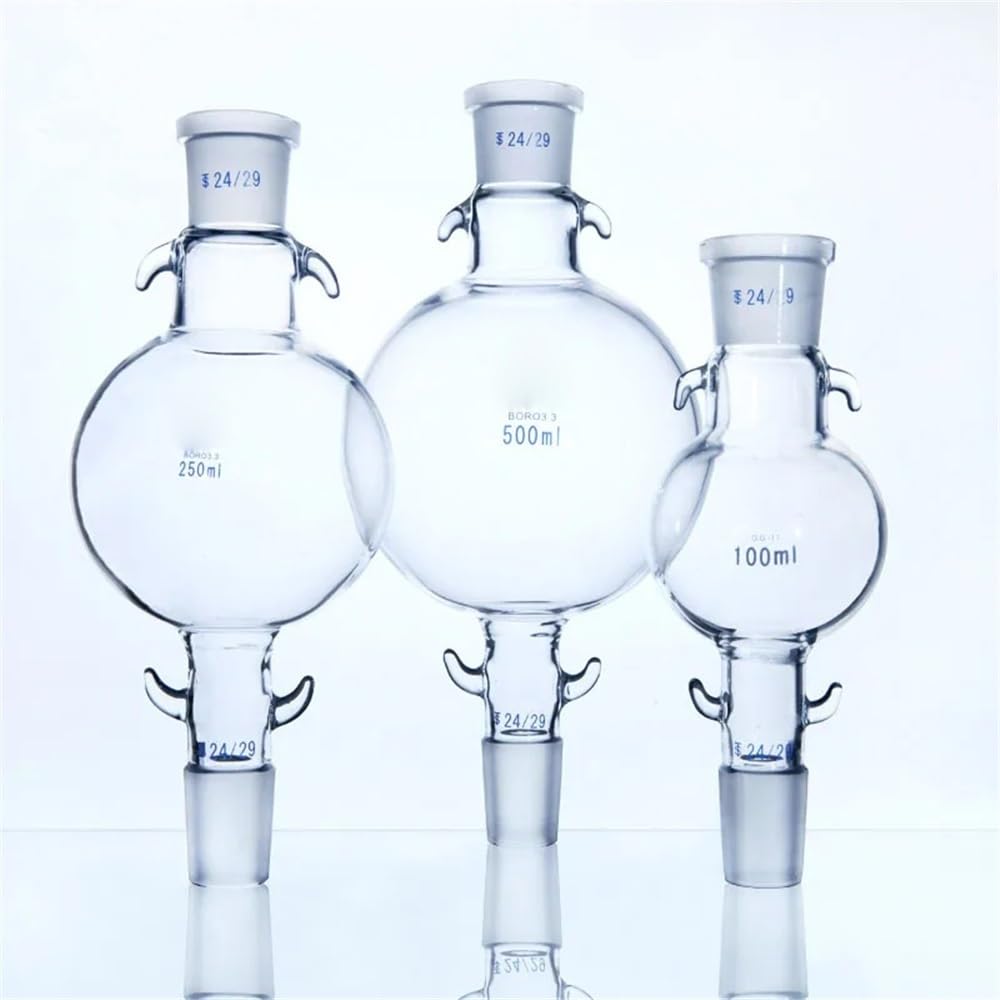 1 sztuka 50 ml do 2000 ml rozpuszczalnik laboratoryjny zbiornik szklana kolumna przechowywanie szklana kolba (1000 ml 24 x 2)