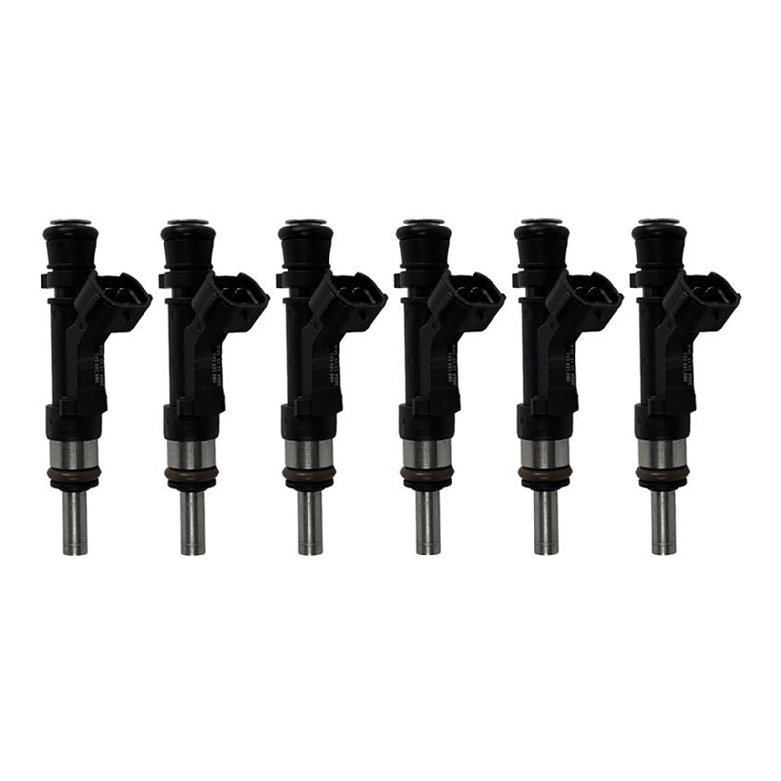 6pcs Fuel Injector 0280158053 06E133551, Compatible For A6 Avant Quattro C6 4F2 4F5, 2005-2008 Model 2.4 Liters