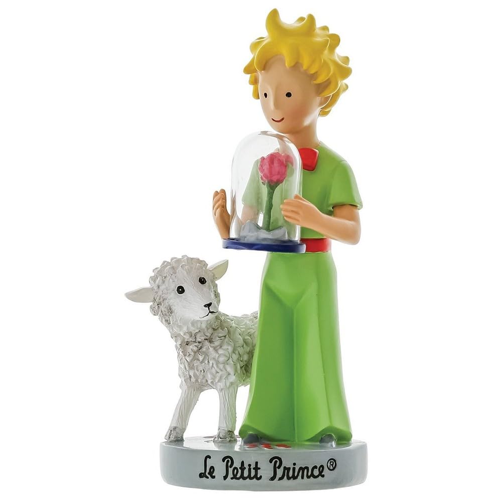 Enesco Collectible figurine The Little Prince with rose and sheep (525823)