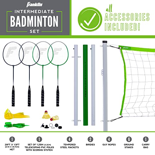 Image of Franklin Sports Intermediate Badminton Set