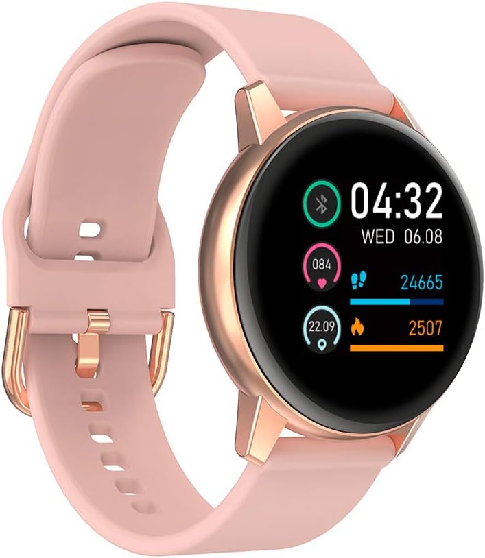 Z Zeta Smart Watch Full Touch Waterproof Ip68 Monitor de Actividad y Sueño ( Rosa) : Amazon.com.mx: Electrónicos