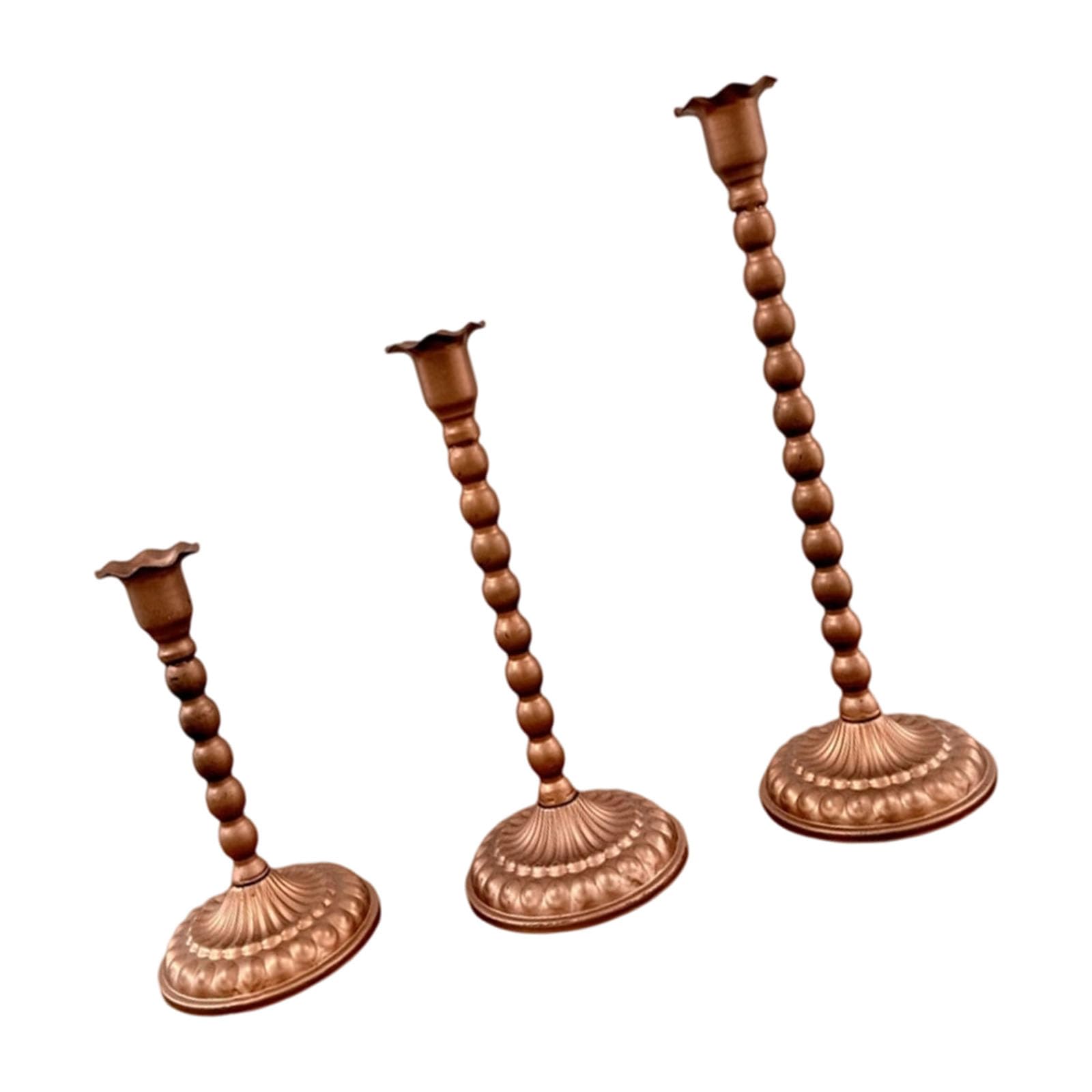 Tapered Holders Candelabra Decorative Stands Iron Candlestick Centerpieces for Wedding Home Decors Candlestick