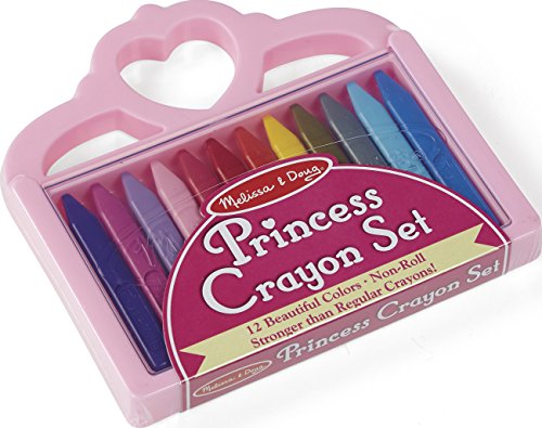 MELISSA & DOUG PRINCESS CRAYON SET (Set of 12)