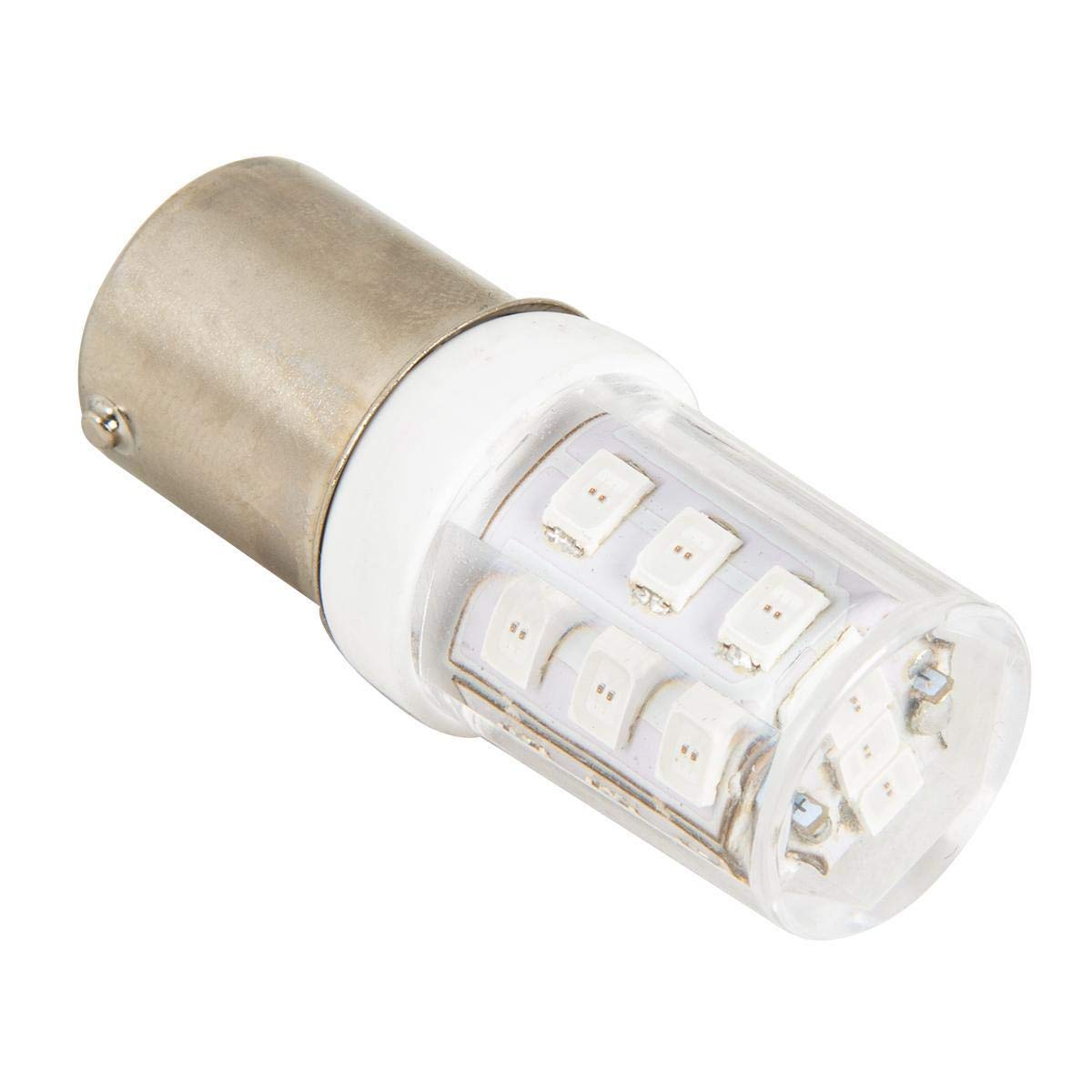 GG Grand General 70645#1157 Amber 21 LED Ceramic Tower Light Bulbs, 12V