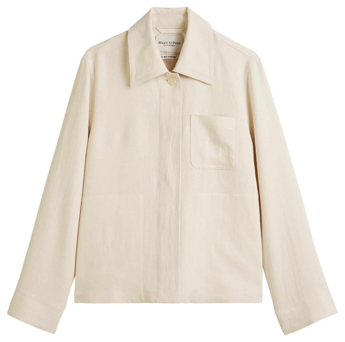 Marc OߴPolo Cazadora de entretiempo con cuello Kent Mujer Overshirt