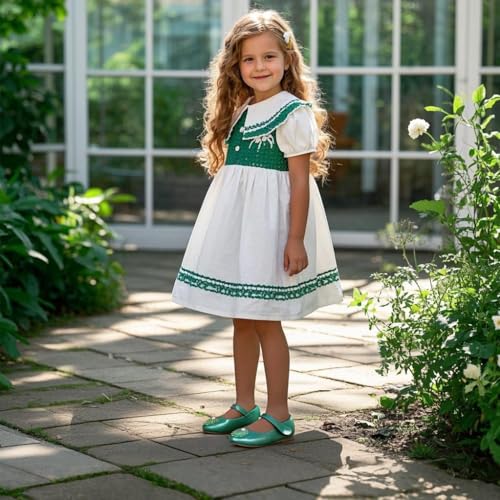 Sparkly Glitter Princess Shoes - Mary Jane Flats for Toddler Girls Fancy Wedding4