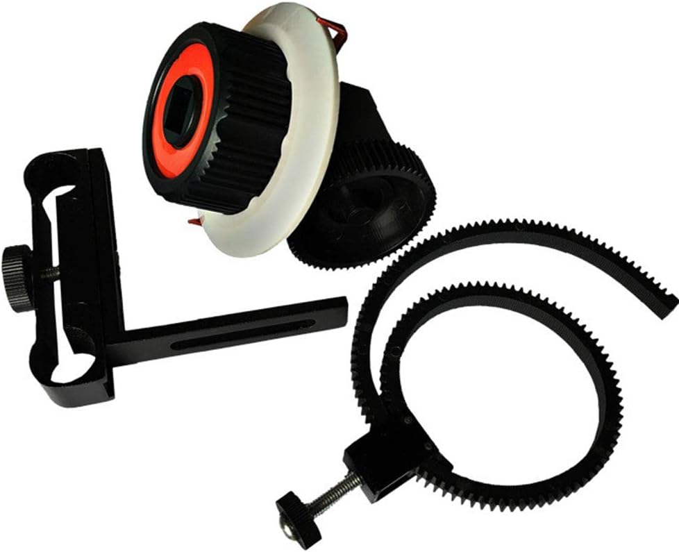 For DSLR Camera Accessories Adjustable Rubber Follow Focus Belt With Aluminum Alloy Grip Camcorder Camera