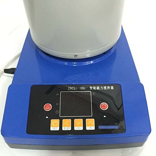 GOWE 50ml Pantalla LCD Magnética Agitador Calefacción Mantle