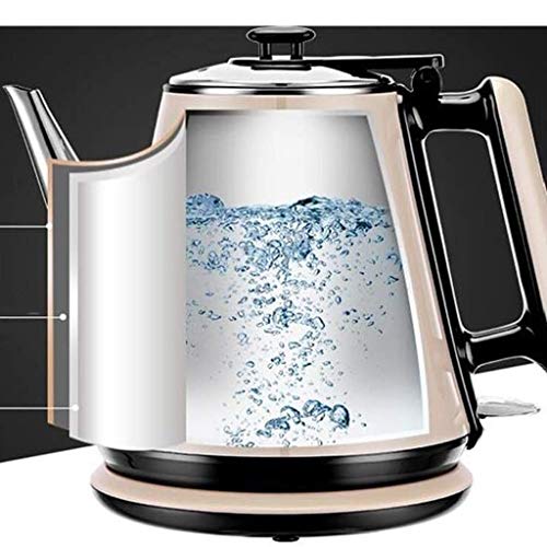 Hervidor eléctrico doméstico acero 1.2L color leche miniatura 5