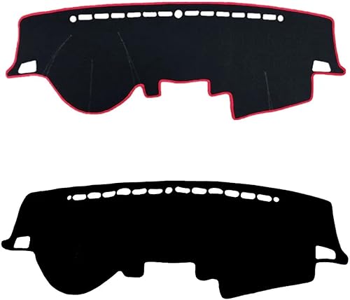 Miniatura 4 de Tapete de estilo de coche para KIA Forte Cerato 2009-2012 2013 TD Dashboard Cover Mat Mat Mat Anti-UV Protector Parasol Accesorios Alfombra Negro