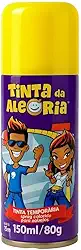 Tinta Spray Para Pintar Cabelo 120 Ml Para Festas E Comemorações (Amarelo)