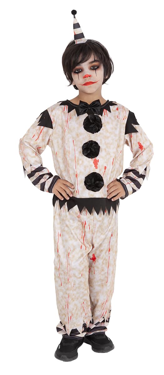 Rubies S8965-L Disfraz Payaso Poseso Inf Clown Costume, Multicoloured, L (11-13 AÑOS)