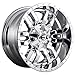 Fuel Wheel D631 20X10 8X180 CHR-PLATED -18MM